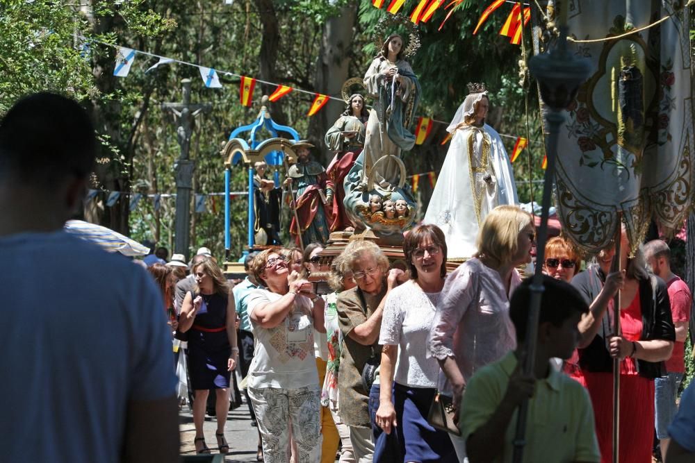 Pardesoa acoge una multitudinaria romería