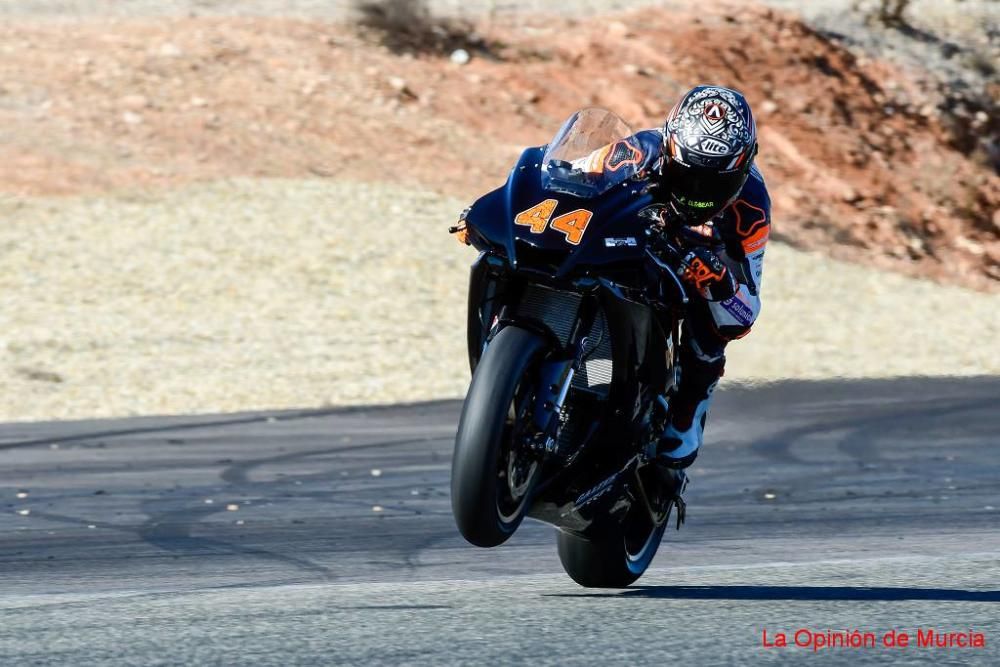 Pilotos del Mundial de MotoGP en Cartagena