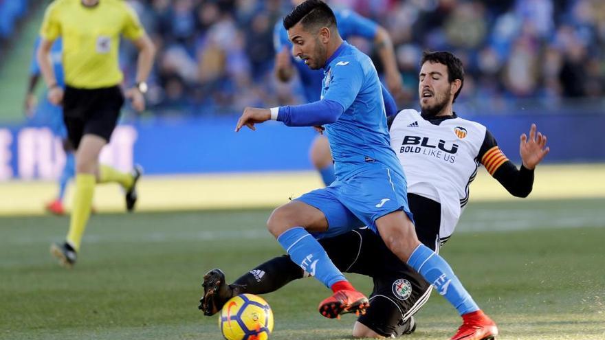 El Valencia cae en la trampa del antifútbol del Getafe