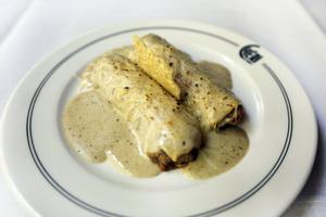 Jordi Olivet, del restaurante Chéri, elige los canelones de Sant Esteve como la receta de su vida.