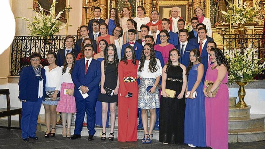 31 jóvenes de 16 y 17 años recibieron la confirmación