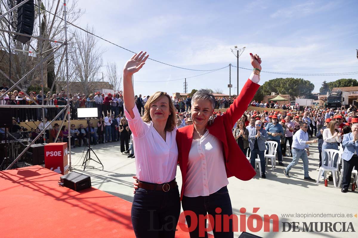 Presentación de José Vélez como candidato del PSOE a la presidencia de la Comunidad