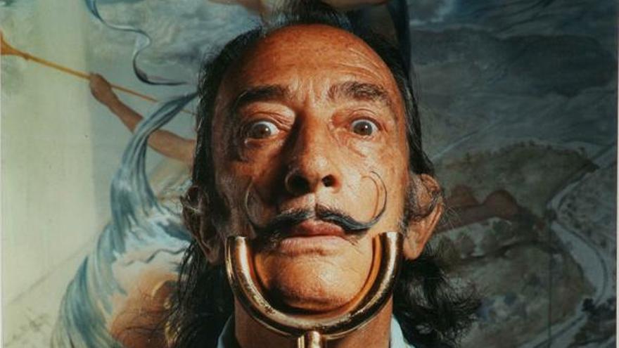 Salvador Dalí en una foto de archivo.