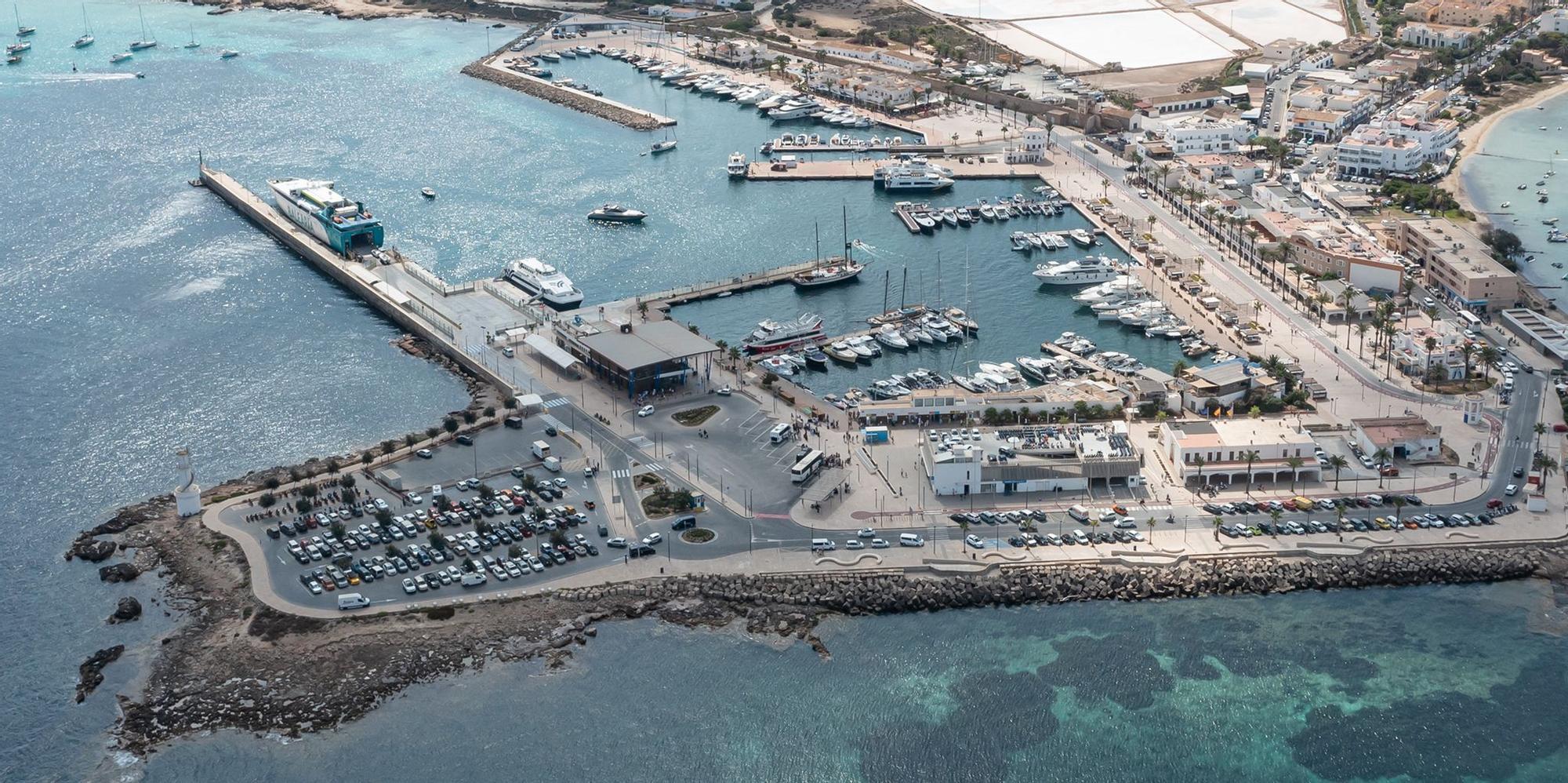 Las espectaculares imágenes de Formentera desde el aire.