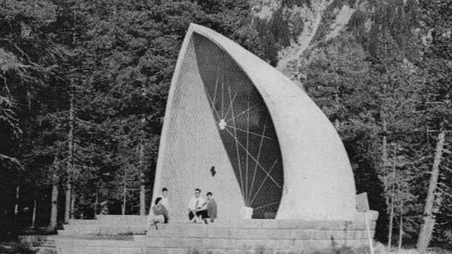 Capilla al Aire Libre de Aigüestortes, desaparecida.