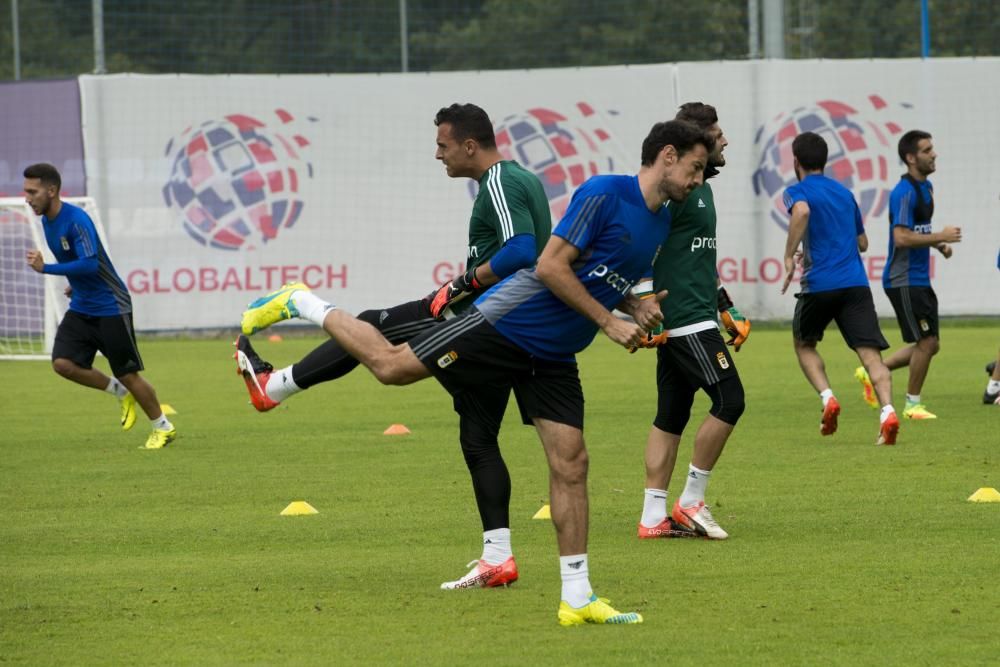 Entrenamiento del Real Oviedo