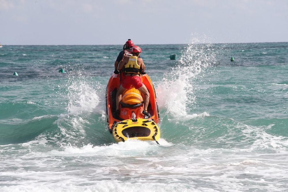 Simulacro de rescate en Cabo de Palos