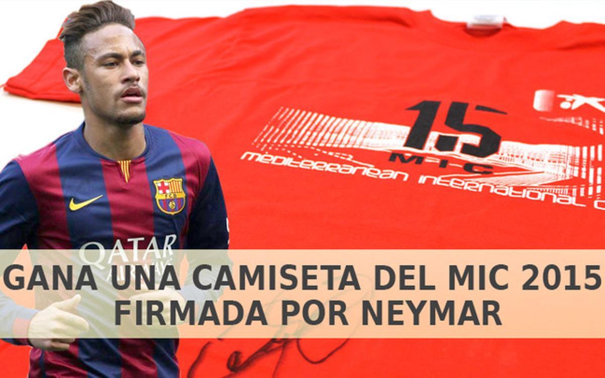 Camiseta neymar firmada