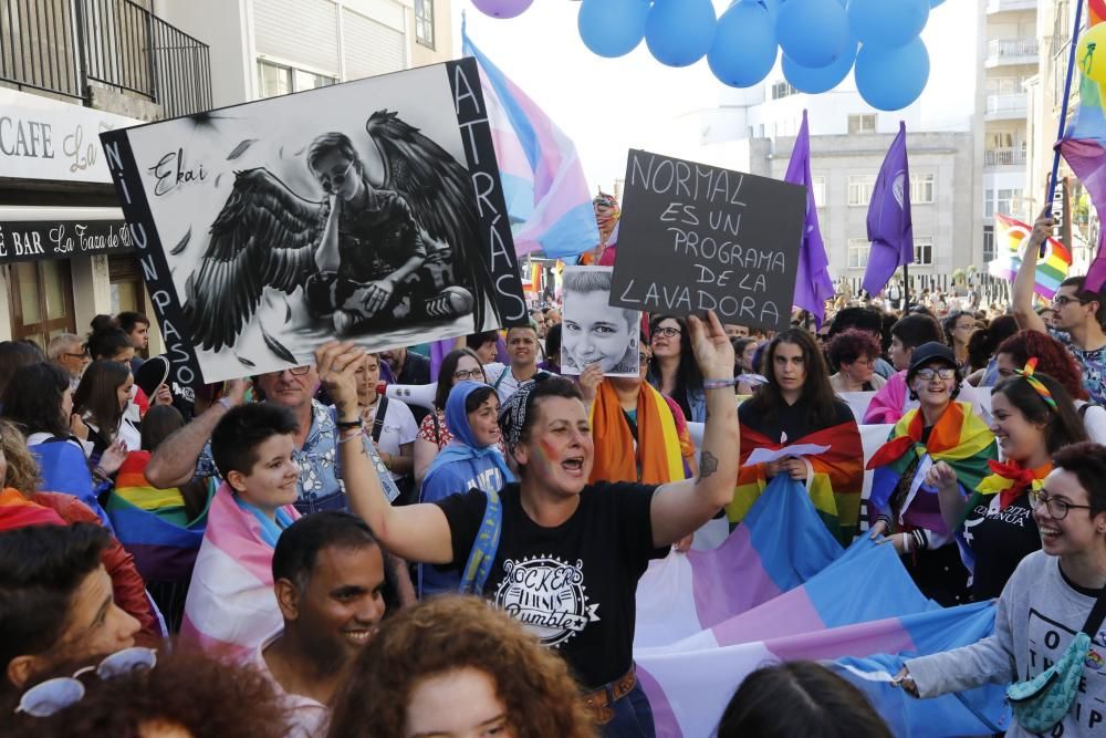 Vigo celebra la diversidad con ''''orgullo''''. // Alba Villar | FdV