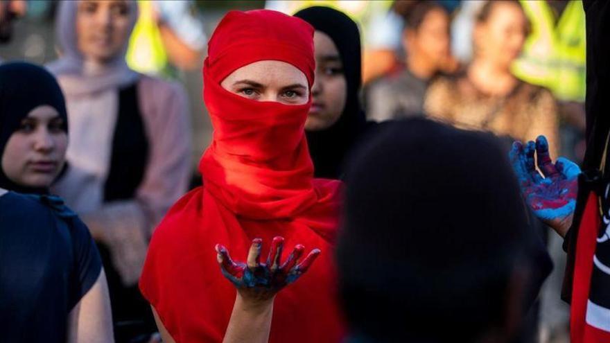 Dinamarca se agita con la ley que prohíbe el uso del burka en público