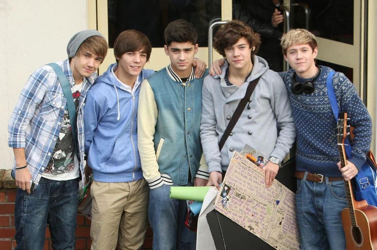 One Direction en su primera gira oficial como grupo
