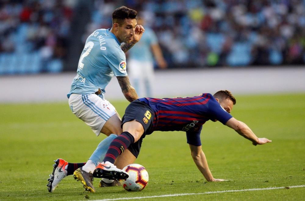 Las imágenes del Celta - Barcelona.