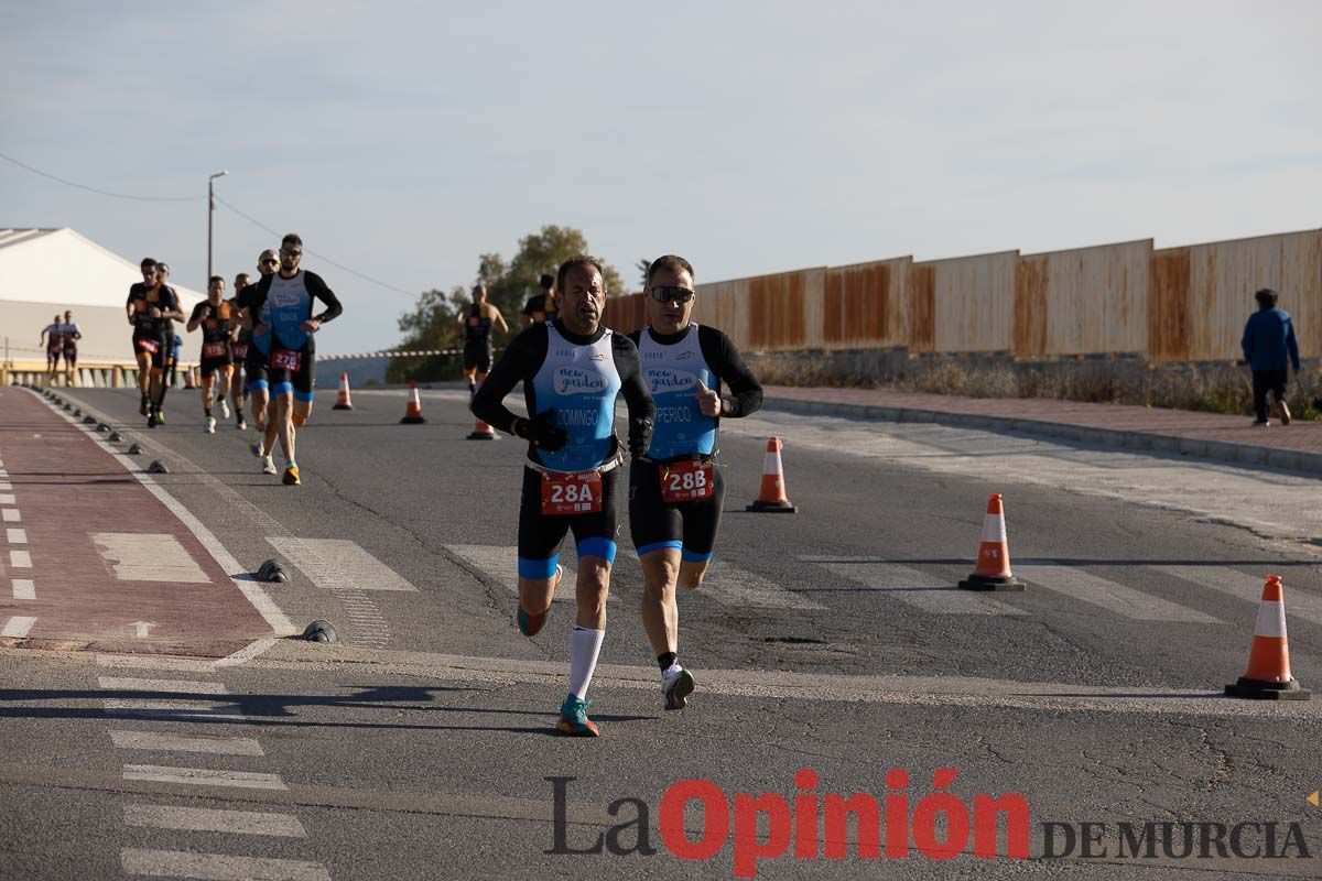 Campeonato Regional de Duatlón por relevos Súper Sprint en Calasparra (carrera a pie)