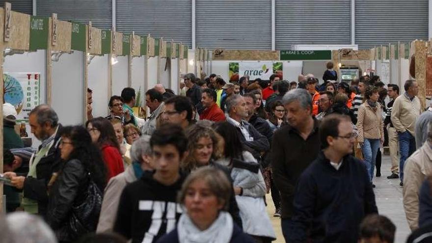 Visitantes a Ecocultura durante la pasa edición de la feria.