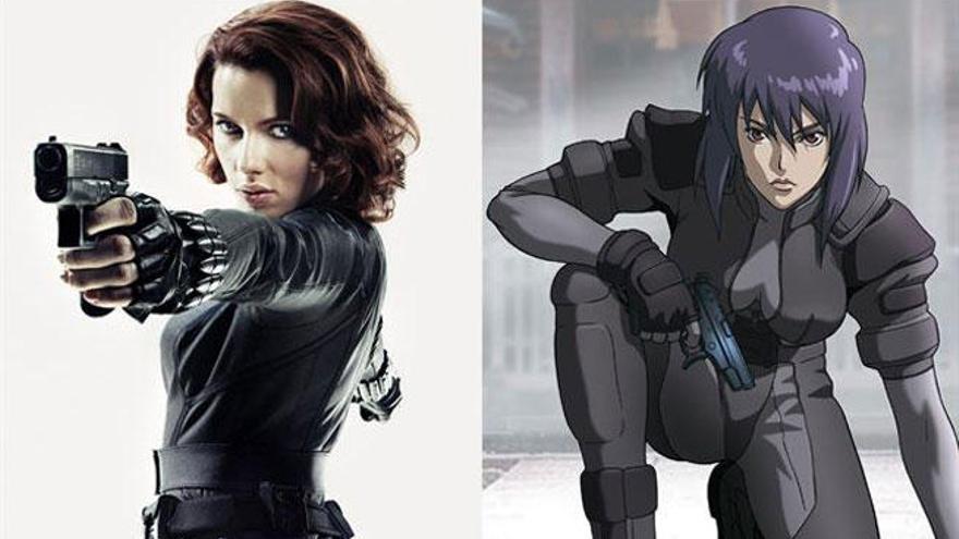 Scarlett Johansson protagonizará &#039;Ghost in the shell&#039;.