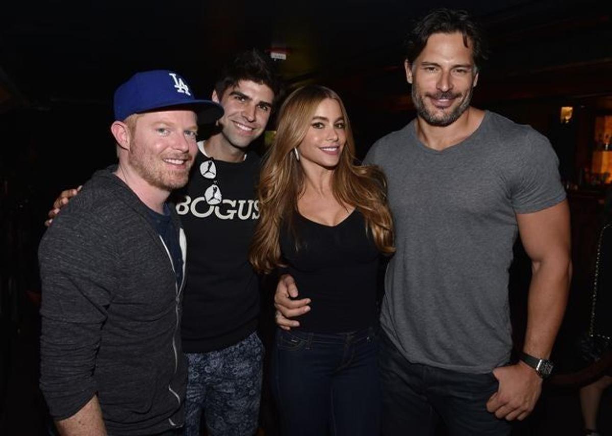 Jesse Tyler Ferguson, Justin Mikita, Sofia Vergara y Joe Manganiello