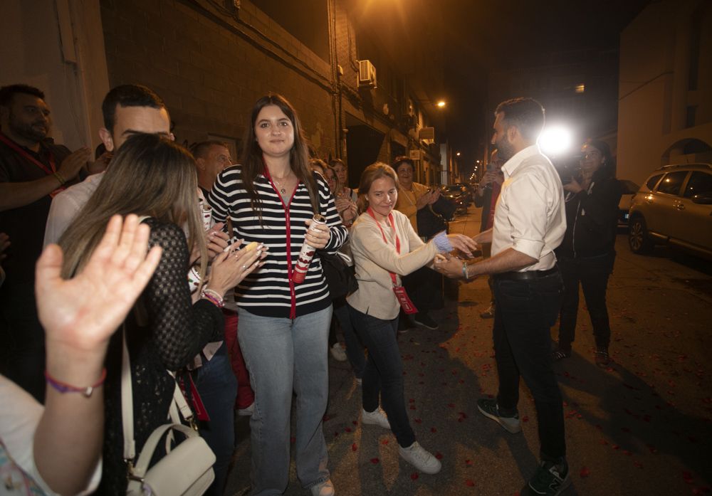 El PSPV-PSOE de Sagunt celebra en su sede una victoria histórica