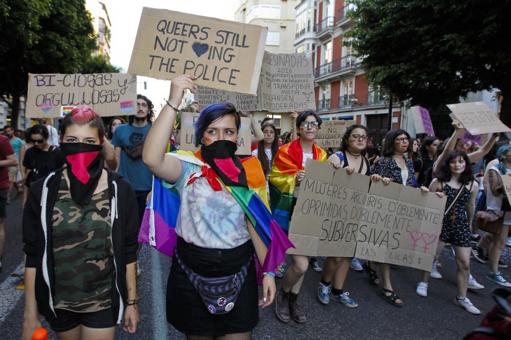 Manifestación del Orgullo LGTBi en Valencia