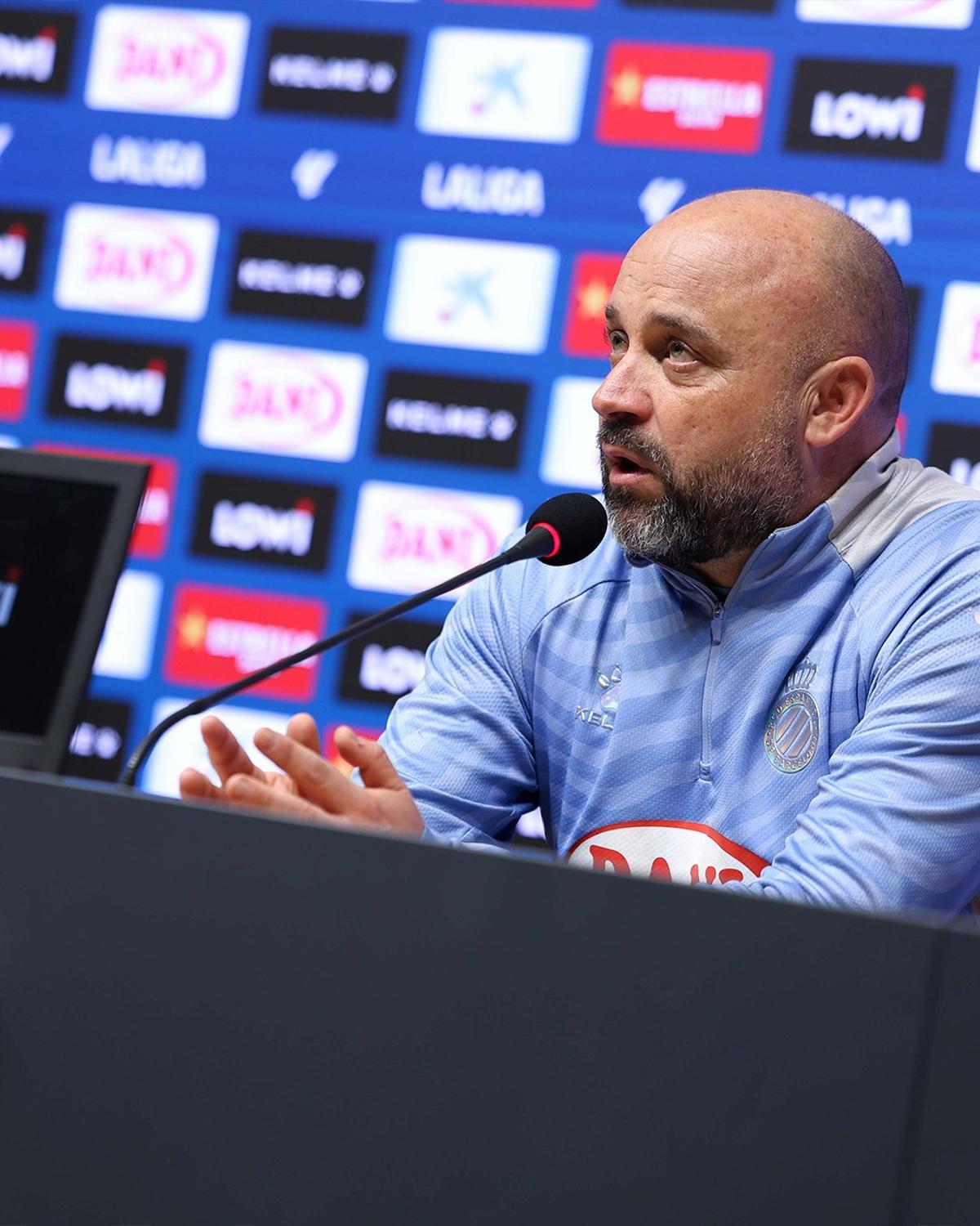 Manolo González, entrenador del Espanyol