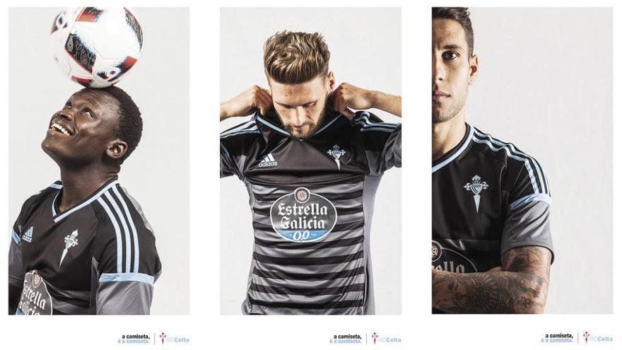 El Celta presenta su tercera equipación