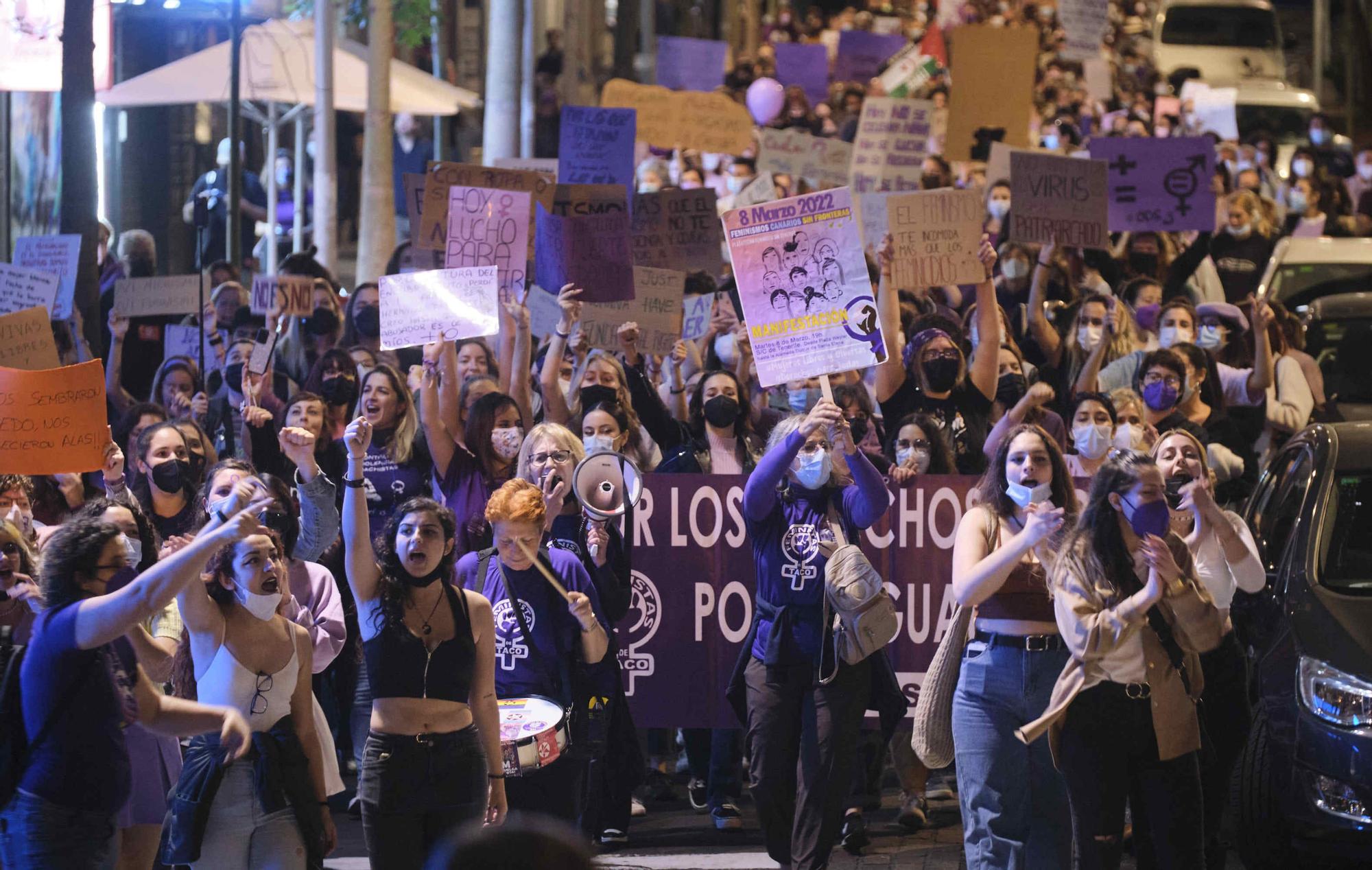 Manifestación Día Internacional de la Mujer.