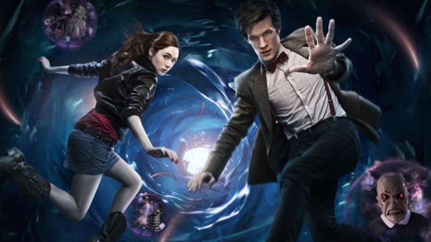 Los protagonistas de &#039;Doctor Who&#039;.