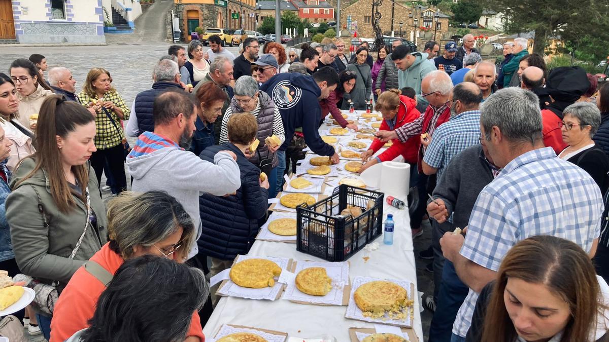 Las tortillas triunfan en Santa Eulalia de Oscos