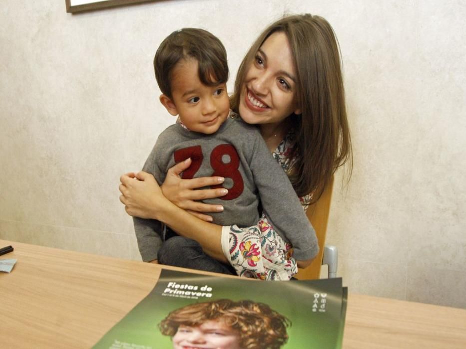 Ana Guerra, en el Ayuntamiento de Murcia