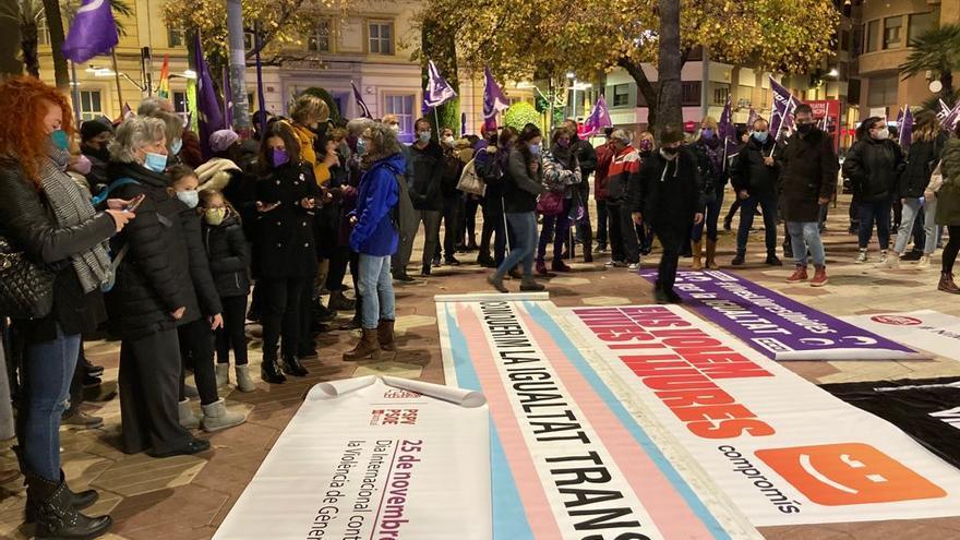 Manifestación del 25-N en Castelló