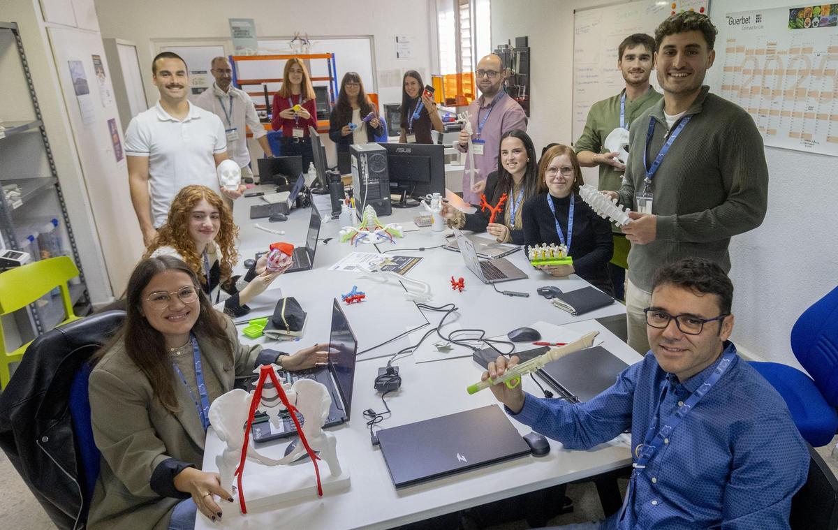 Alicante exporta a Europa prototipos en 3D del cerebro