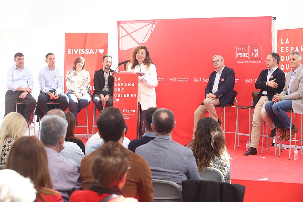 El PSOE de Ibiza presenta a sus candidatos