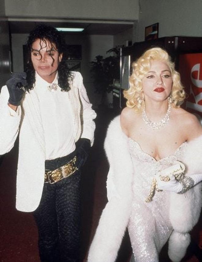 Madonna y Michael Jackson en los Oscar de 1991