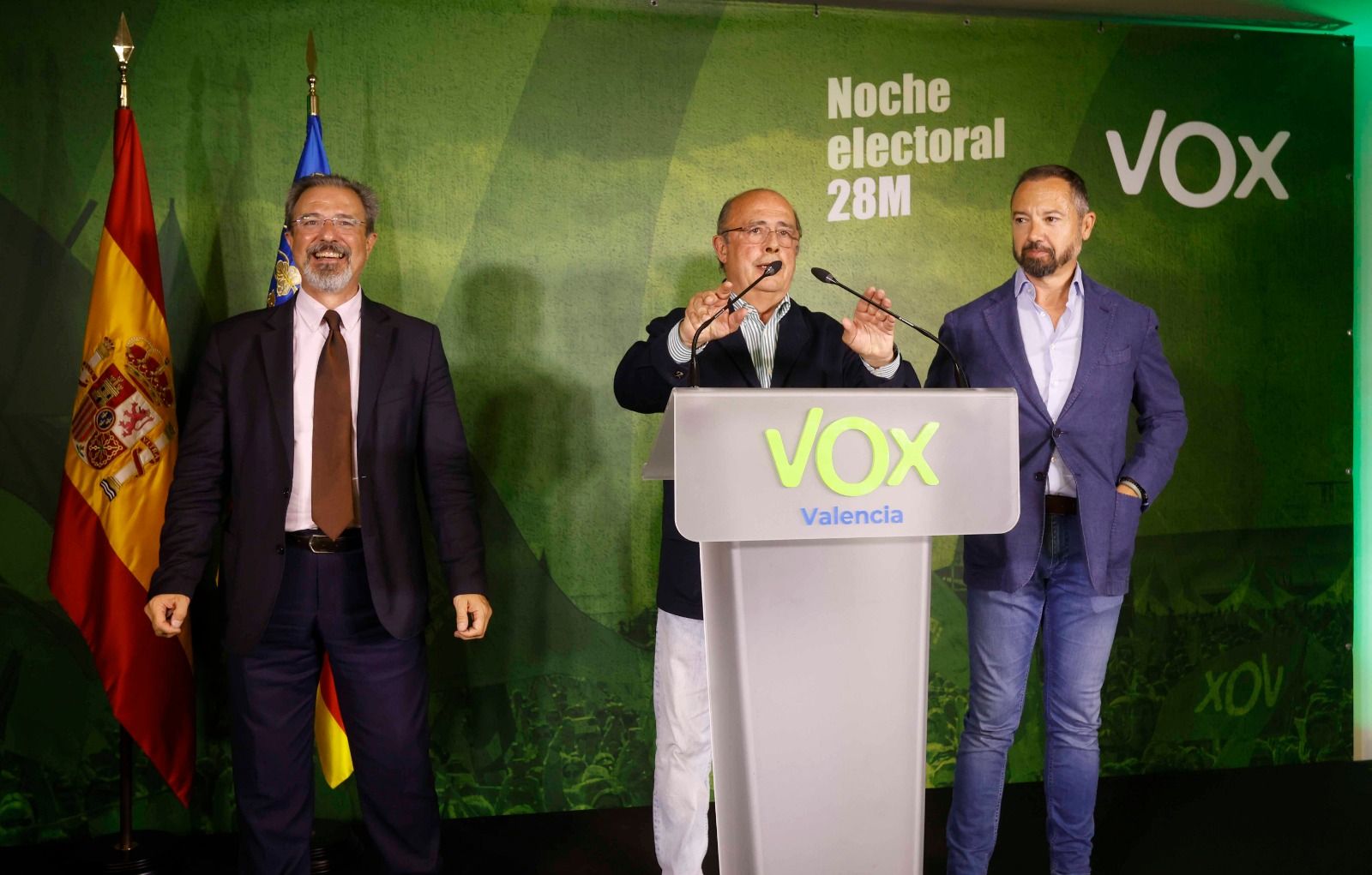 Juan Manuel Badenas comparece en la sede de Vox