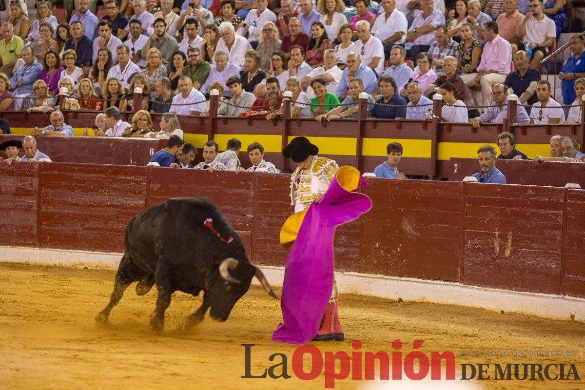 Cuarta corrida de la Feria Taurina de Murcia (Rafaelillo, Fernando Adrián y Jorge Martínez)