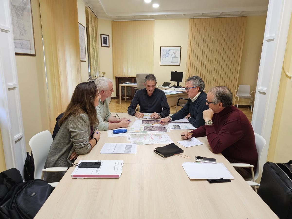 Reunión entre Iberdrola y los servicios técnicos municipales