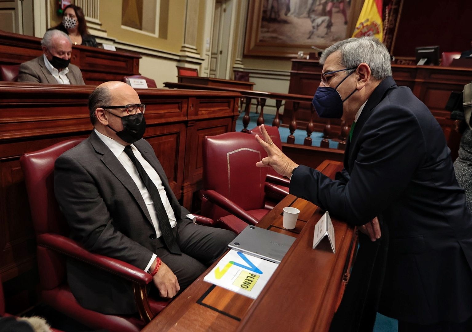 Pleno del Parlamento de Canarias (08/02/2022)