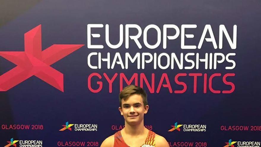 Pau Jiménez, als europeus de Glasgow