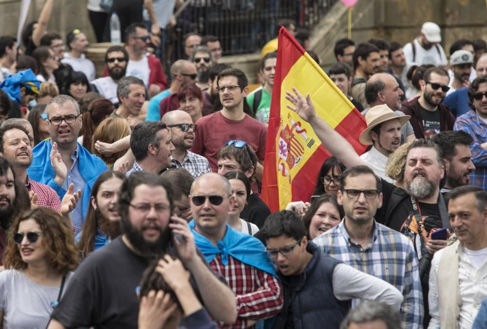 La manifestación, en imágenes