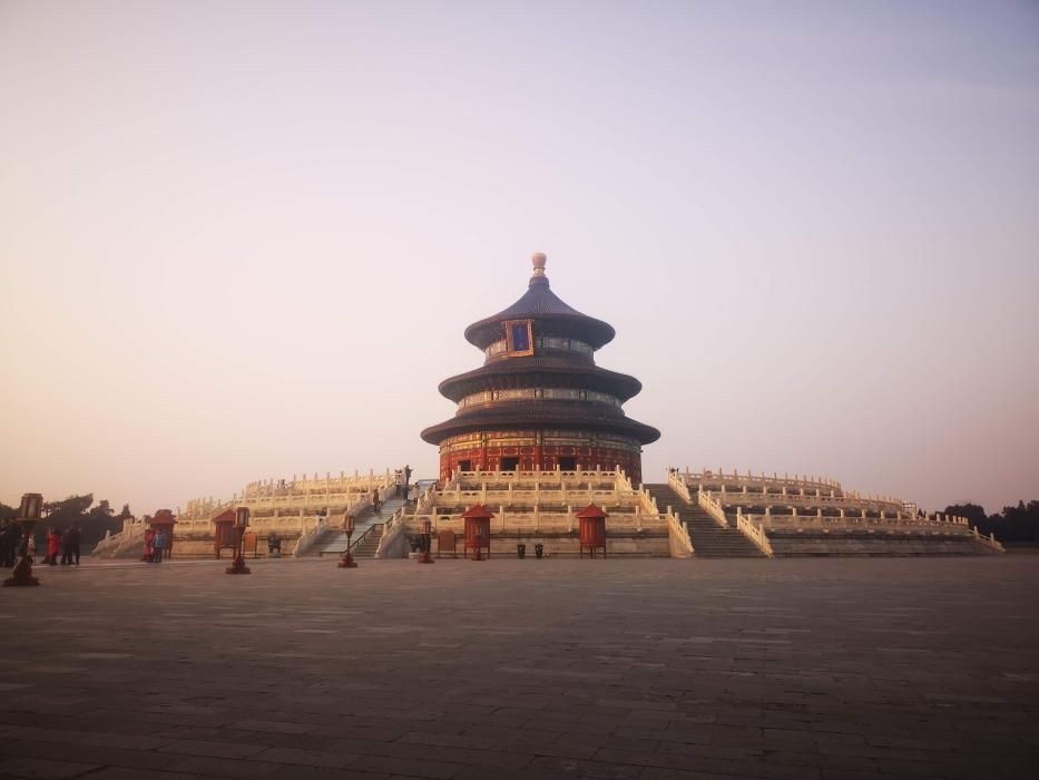 El manresà, que estava de vacances, va fotografiar el turístic Temple del Cel de Pequín gairebé buit de visitants el 23 de gener, el dia que la Xina va decretar el tancament total.