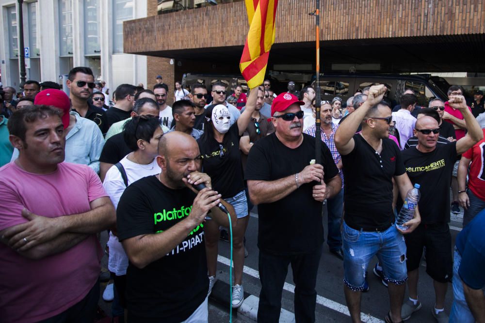 Huelga del taxi en València