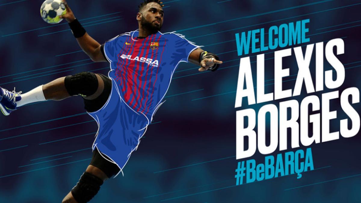 Alexis Hernández, tercera incorporación del FC Barcelona Lassa de balonmano