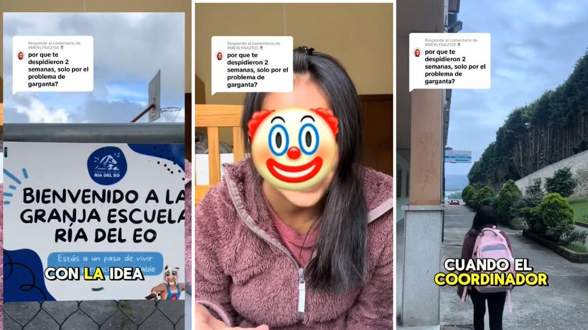 Un tiktoker explica su experiencia trabajando en una granja escuela en Asturias
