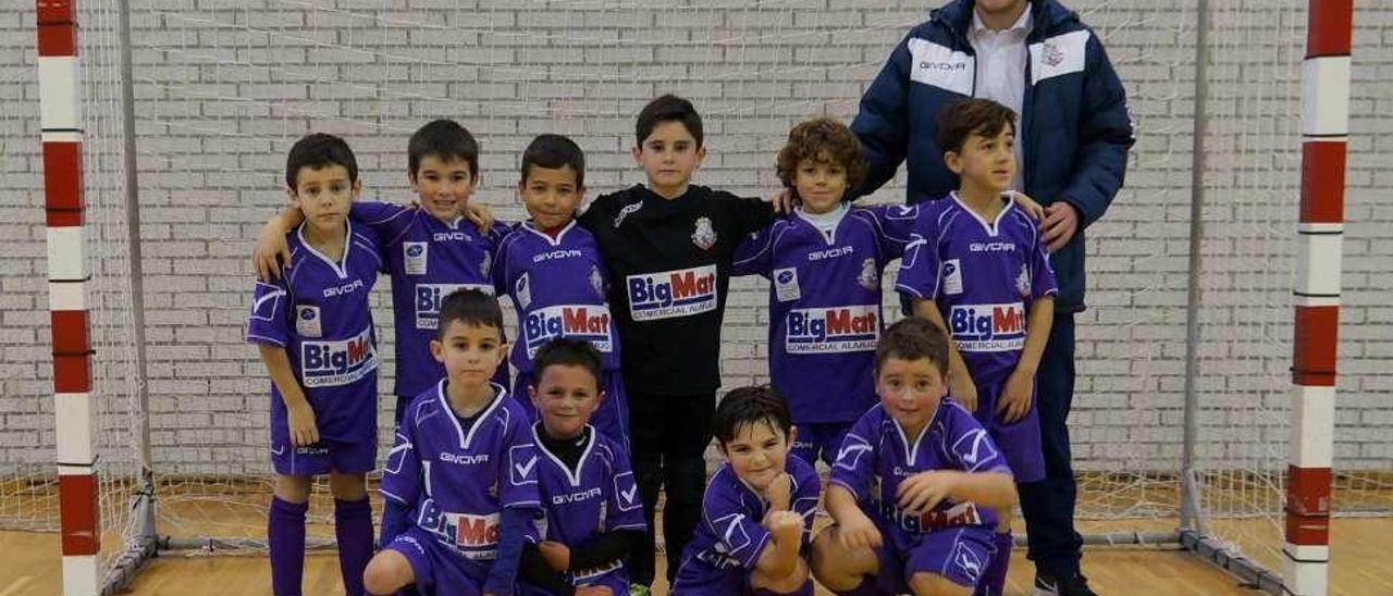 Equipo prebenjamín.