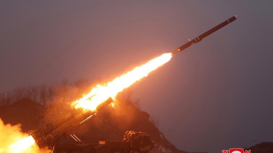 Corea del Norte dispara varios misiles por cuarta vez en poco más de una semana