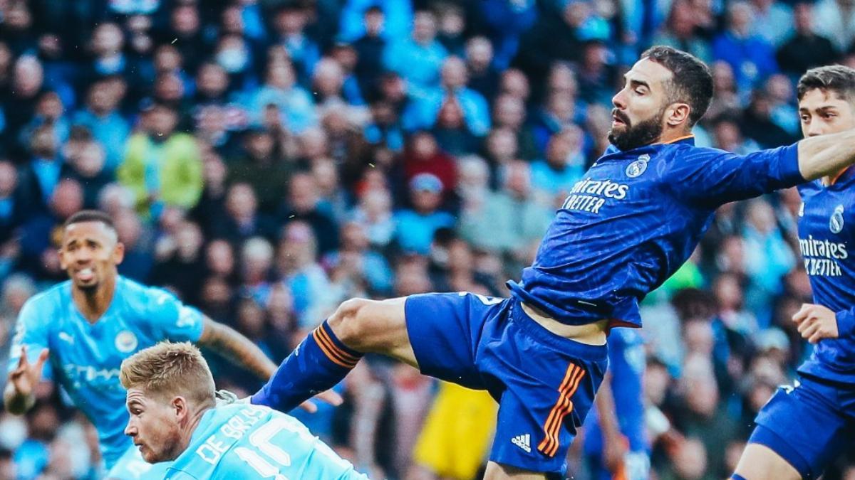 Carvajal, con De Bruyne