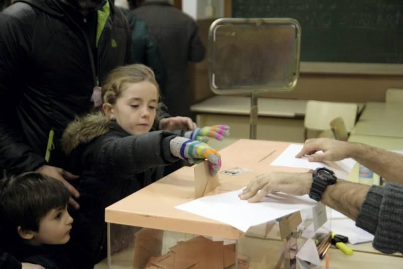 Jornada electoral en Zaragoza