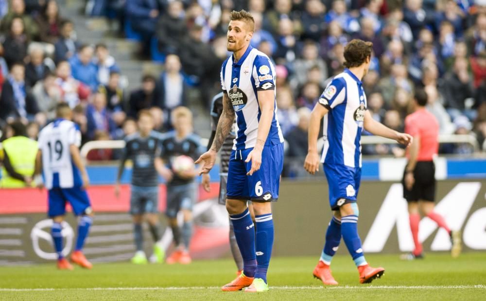 El Dépor cae en el derbi ante el Celta