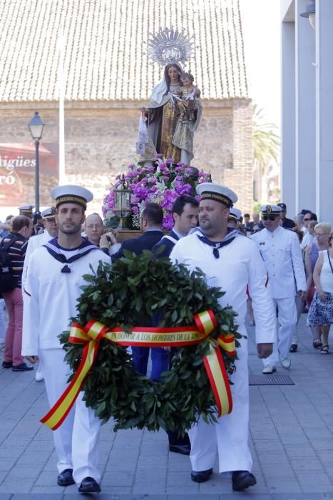 Celebración de la Virgen del Carmen en València