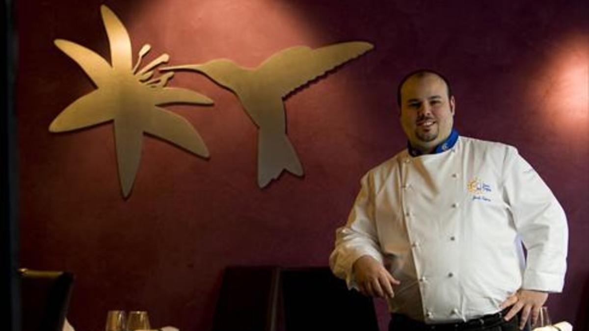 Jordi Esteve, chef del restaurante Nectari, que acogerá del 5 al 7 de mayo la Ruta de las Estrellas.