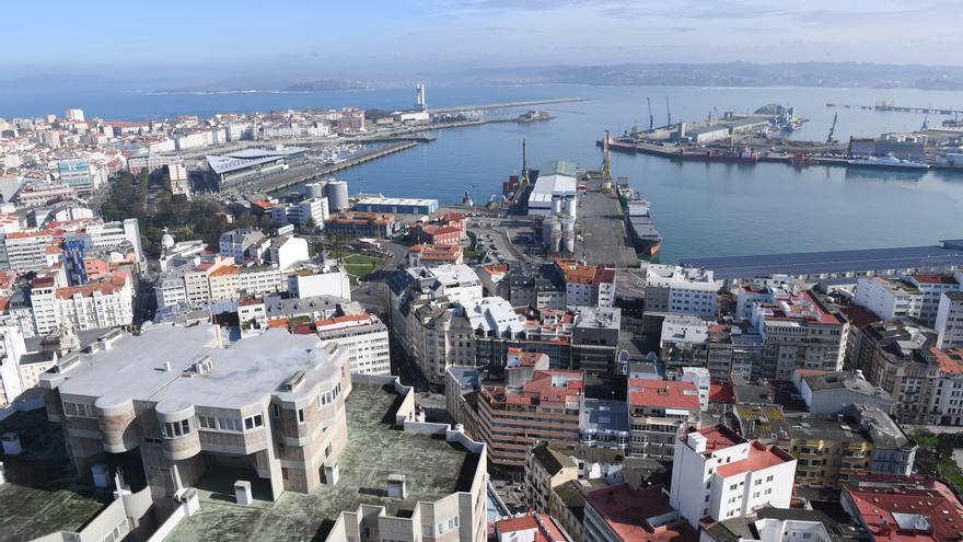 El puerto de A Coruña, una ciudad por construir